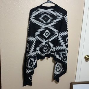 Black & White Aztec Cardigan